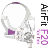 ResMed AirFit™ F20 For Her Full Face CPAP Mask with He 